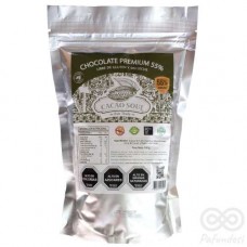 Cobertura Monedas Chocolate 55% Libre de Gluten y Sin Leche 500gr|Cacao Soul