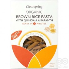 Fideos de Arroz Integral, Quínoa, Amaranto, Maíz 250g | Clearspring 