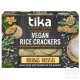 Vegan Rice Crackers Hierbas Frescas 100grs| Tika