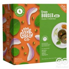 Green Burger Mix Mung y Moringa 200grs |The Live Green Co