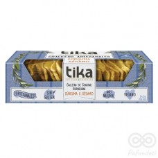 Crackers Cúrcuma y Sésamo 140g | Tika