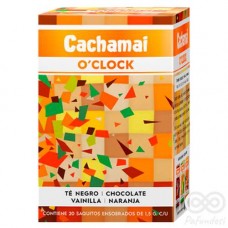 Té Negro, Chocolate, Vainilla y Naranja 30g (20 bolsitas) | Cachamai