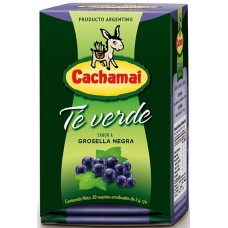 Té Verde y Grosella Negra 40g (20 bolsitas) | Cachamai