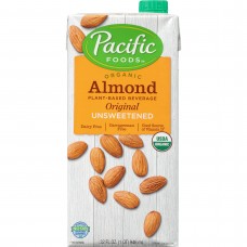 Alimento Liquido de Almendra Sin Azúcar Orgánico 946ML | Pacific Foods