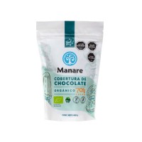 Cobertura Chocolate Orgánico 70% Cacao 400g | Manare