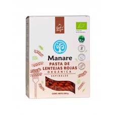 Espirales Lenteja Roja Orgánica 250g| Manare