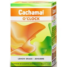 Infusión de Hierba Limón y Jengibre 20g (20 bolsitas) | Cachamai