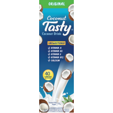 Alimento Líquido de Coco Sin Azúcar Sin Gluten 1Lt |Tasty