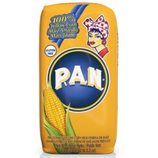 Harina de Maíz Amarillo Precocida 1KG | P.A.N.