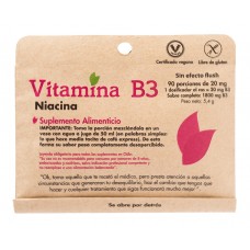 Vitamina B3 o Niacina (Niacinamida) 5,4 grs| Dulzura Natural