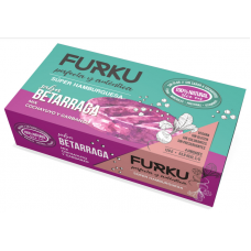 Hamburguesa Vegana Mix de Garbanzo y Cochayuyo Sabor Betarraga 4un de 120g - Congelado | Furku