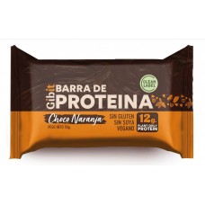 Vegan Protein Bar Gibit Choco Naranja 50grs | Gibit