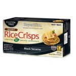 Galletas Rice Crisps Sésamo Negro 100g | Rice Crisps 