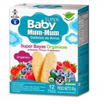Galletas de Arroz Sabor Berries 50 gr.| Baby Mum Mum