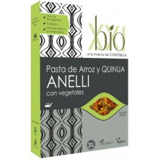 Pasta Andina con Vegetales Anelli 250 grs.|Bio XXI