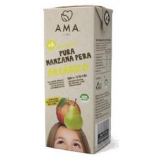 Jugo Manzana Pera Orgánico 200ml Tetrapack|Ama_Time