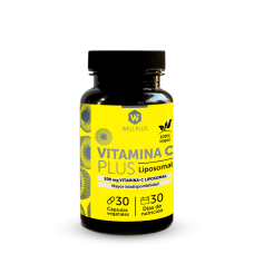 Vitamina C PLUS Liposomal 30 Cap Vegano|Wellplus