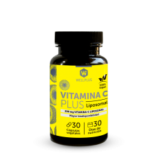 Vitamina C PLUS Liposomal 60 Cap Vegano|Wellplus