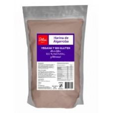 Harina de Algarroba 400grs Sin Gluten Vegano|Dilici