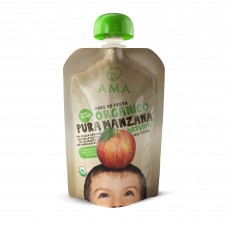 Puré Manzana Orgánico 90g|Ama_Time